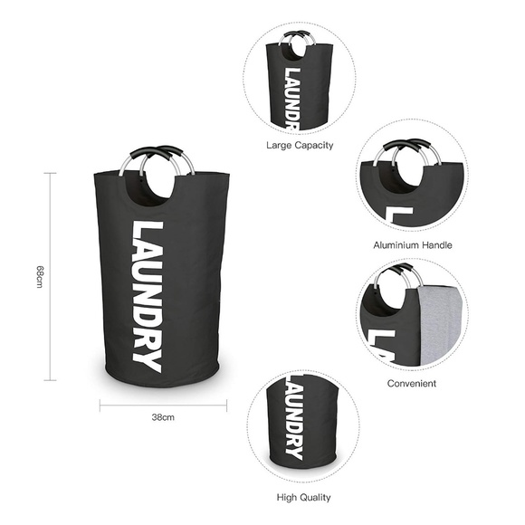 Laundry Hampers Dirty Clothes Basket - Picture 2 of 2